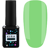 Гель-лак Kira Nails №024, 6 мл салатовый