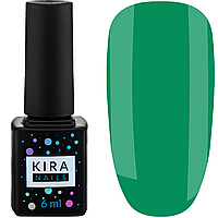 Гель-лак Kira Nails №028, 6 мл зеленый