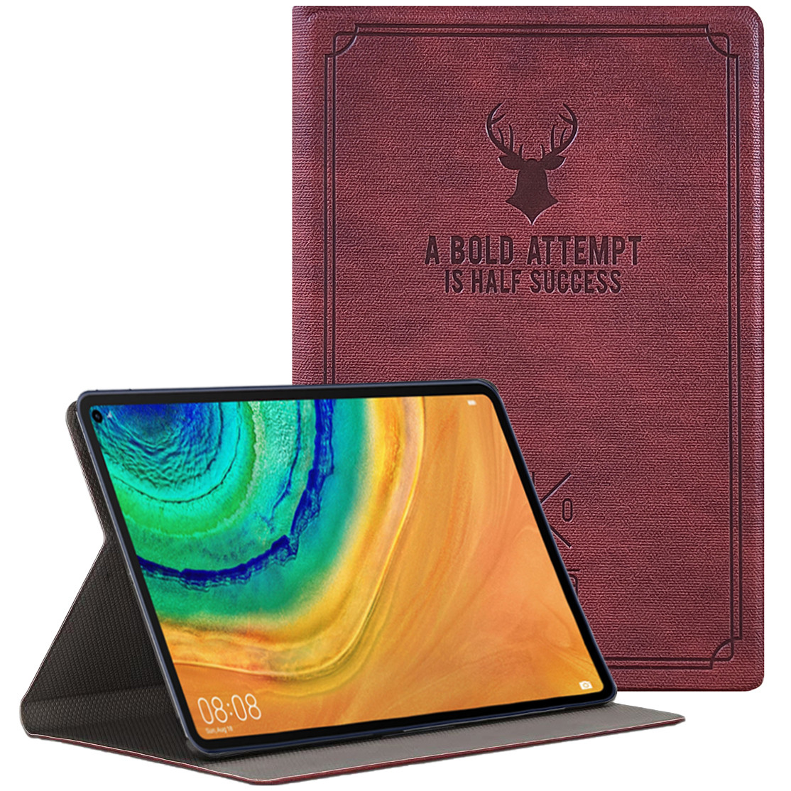 Чохол-книжка Deer Case для Huawei MatePad Pro 10.8 (Wake / Sleep) Wine Red