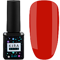 Гель-лак Kira Nails №037, 6 мл алый