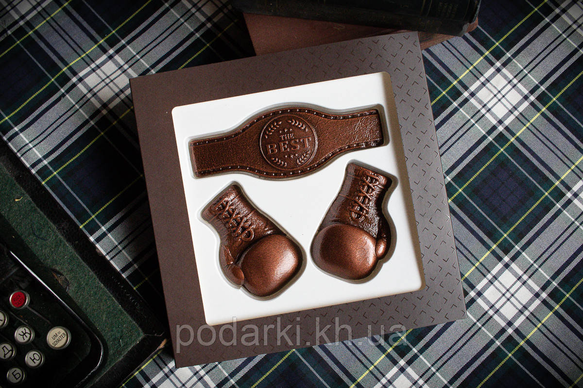 Шоколад для мужчин "Боксерские перчатки" - фото 1 - id-p1395566453