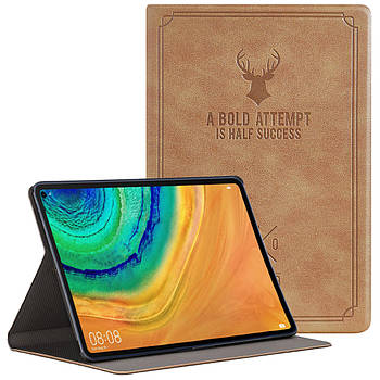 Чохол-книжка Deer Case для Huawei MatePad Pro 10.8 (Wake / Sleep) Light Brown