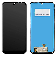 Дисплей (екран) для LG K50/Q60/K12 Max/K12 Prime + тачскрін, чорний, оригінал (Китай)