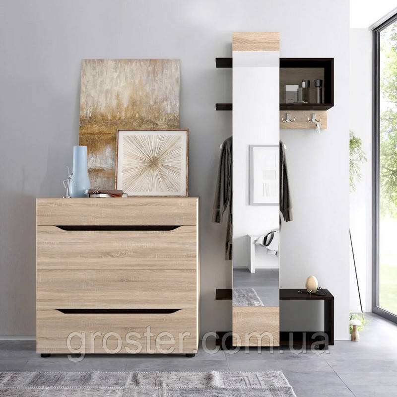 Модульна передпокій Аякс. Комод і вішак для одягу, фото 1