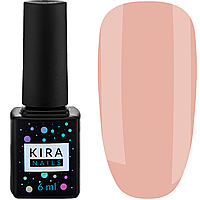 Гель-лак Kira Nails №047, 6 мл бежево-персиковый