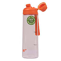 Пляшка для води YES 850 мл помаранчева (707622)), фото 2