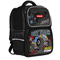 Рюкзак школьный 1Вересня S-105 Dirt Track черный (555098)
