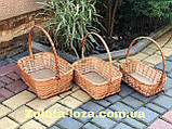 Набір корзин з лози «Подарунок» Арт:3088, фото 7