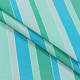 Дралон тканина для маркіз, вуличних штор, шезлонгів, чохлів на садові меблі, гойдалок, смуга, фото 2