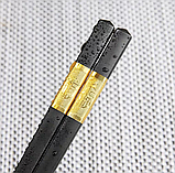 Багаторазові палички для їжі з термостійкого скловолокна 10 пар в наборі, фото 4