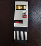 Багаторазові палички для їжі з термостійкого скловолокна 10 пар в наборі, фото 5