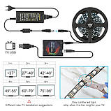 1 метр Адаптивне підсвічування Ambilight на 60 діодів/метр для Android-TV і ПК, фото 6