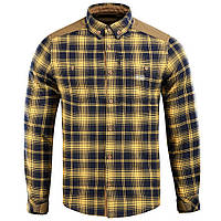 M-Tac сорочка Redneck Cotton Shirt синій / жовтий