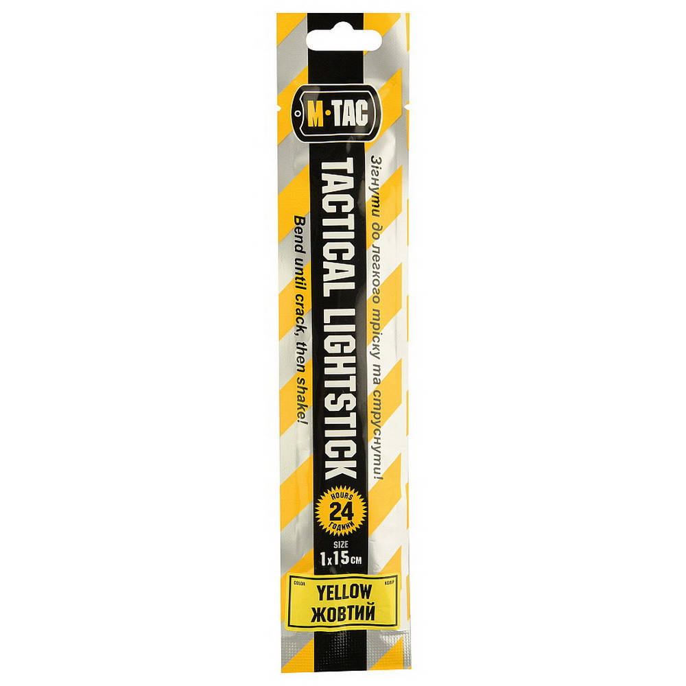 M-Tac хімсвітло 15 см жовте