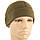 M-Tac шапка Watch Cap Premium плоский шов фліс 343 г/м2 Dark Olive, фото 4