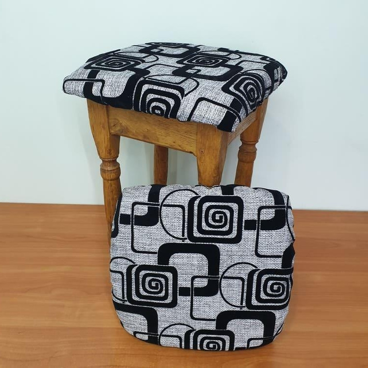 Чохол з паралоном на табурет-стілець -Лабіринт, фото 1