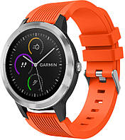 Ремешок Line для Garmin Vivoactive 3 Оранжевый