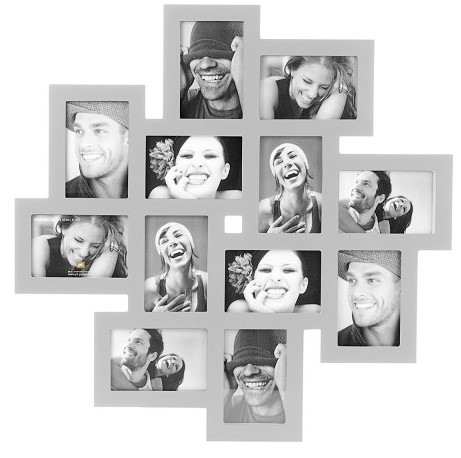 Фоторамка Present Time Cluster серая, фото 1