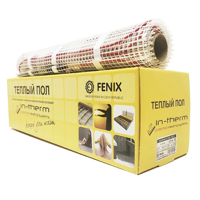 Тонкий нагрівальний мат IN-THERM ECO 160 / 1.9 м2 / 300 Вт / електрична підлога під плитку (Чехія)