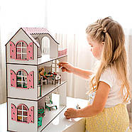 "МІНІ ДАЧА" ляльковий будиночок NestWood для LOL + меблі, фото 3