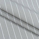 Дралон тканина для маркіз, вуличних штор, шезлонгів, чохлів на садові меблі, гойдалок, смуга, фото 2