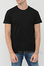 46,48,50,52,54,56. Чоловічі однотонні футболки 100% бавовна, преміум якість - різні кольори, фото 2