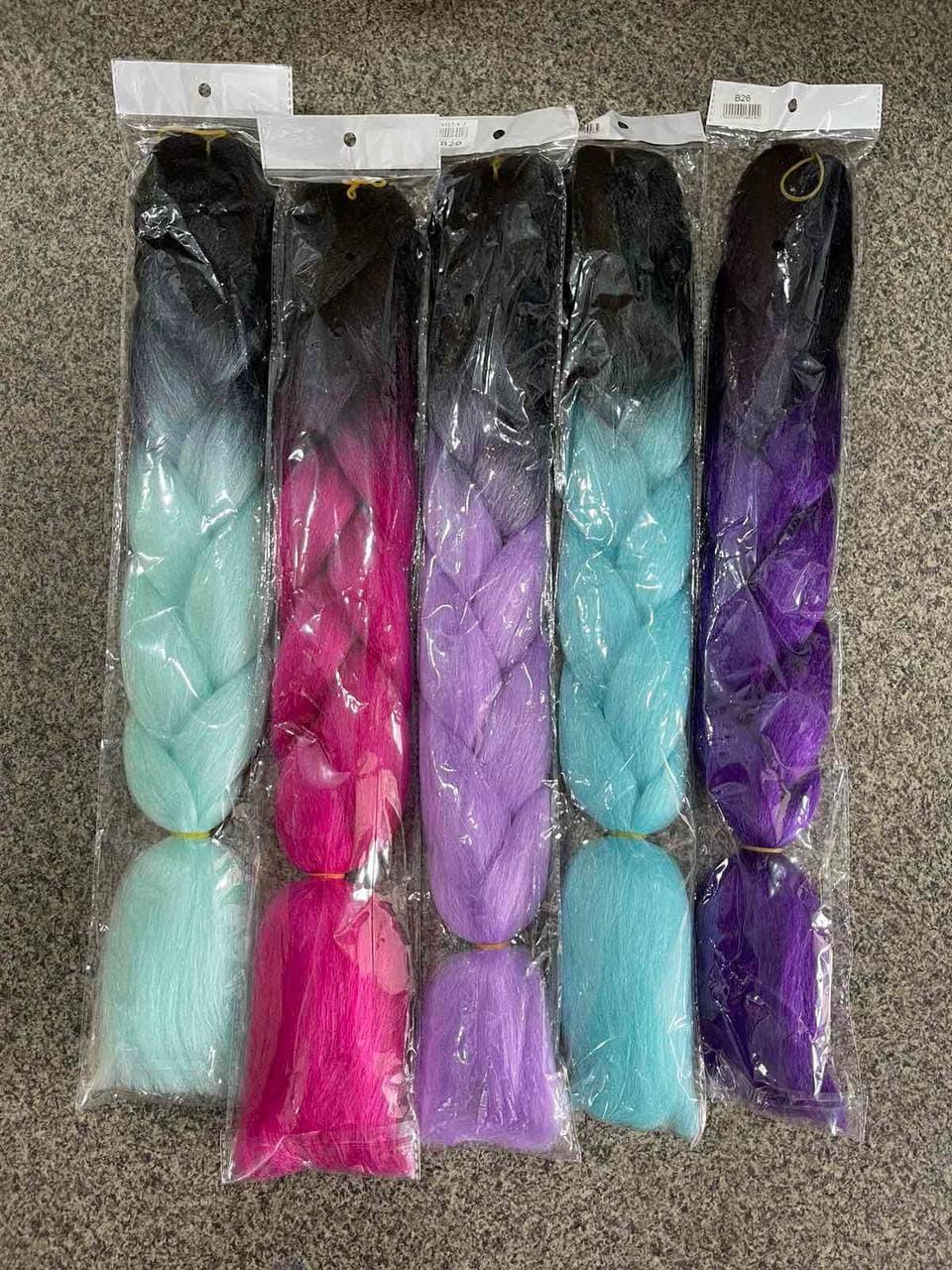 Канекалон дфухколірні (триколірні), фото 1