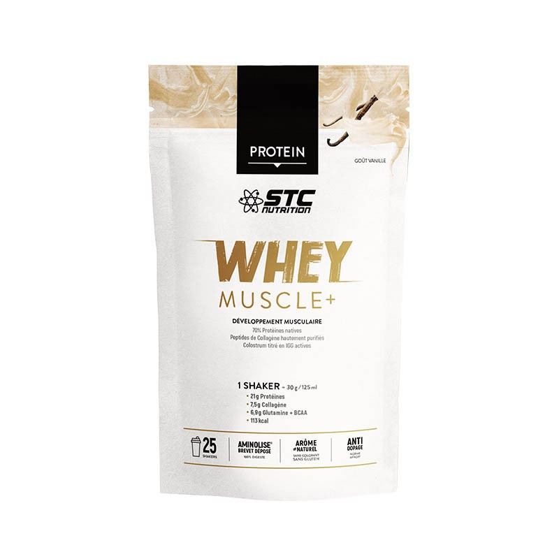 Вей Мускул+ , Ваніль 750г STC Nutrition