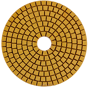 Круг полірувальний 100x3x15 №60 Baumesser Standard (зерно №60), гнучкий полірувальник для граніту і мармуру