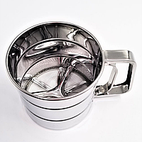 Сито кухоль для борошна з ручкою