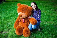Плюшевый мишка большой медведь 160 см, коричневый Оригинальный подарок для девушки, жены, подруги на день рождения