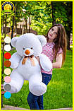 Плюшевий ведмедик м'яка іграшка Томии 100 см Білий, фото 2