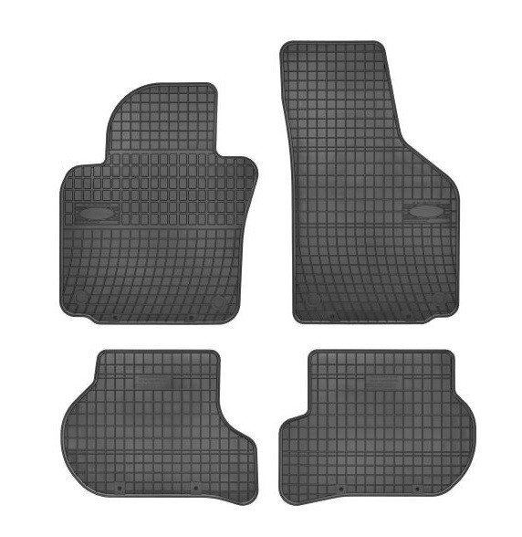 Гумові килимки в салон Frogum VW Golf (V-VI), Jetta (III), Seat Leon, Skoda Octavia (II) (2003-2017-), фото 1