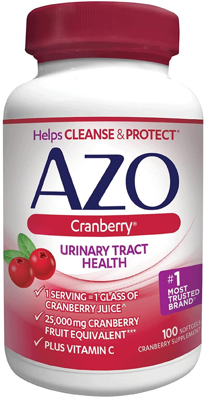 AZO Cranberry Urinary Tract Health 100 гелевых капсул