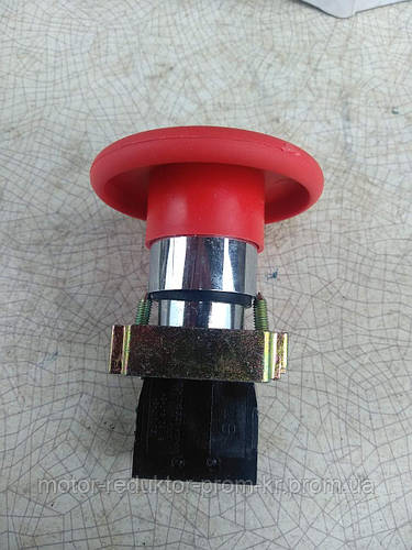 Кнопка АСКО красный аварийный стоп грибок контакты +1р. ПКЕ, КЕ, ПКУ ...