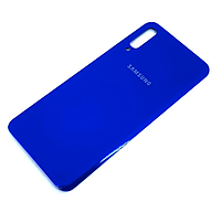 Задняя крышка для Samsung A505 Galaxy A50 2019, синяя, оригинал