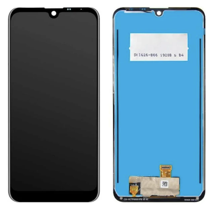Дисплей (екран) для LG K50/Q60/K12 Max/K12 Prime + тачскрін, чорний, оригінал (Китай)