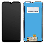 Дисплей (екран) для LG K50/Q60/K12 Max/K12 Prime + тачскрін, чорний, оригінал (Китай)