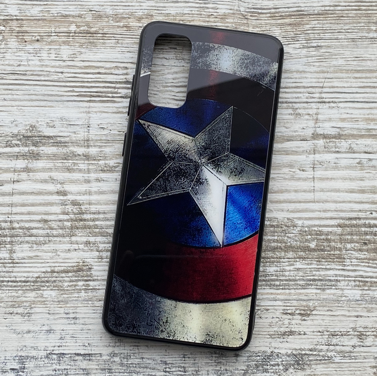 Дзеркальний чохол Капітан Америка для Samsung Galaxy S20