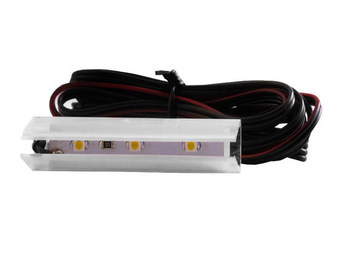 Купить Клипса светодиодная пластиковая для подсветки стеклянных полок ...