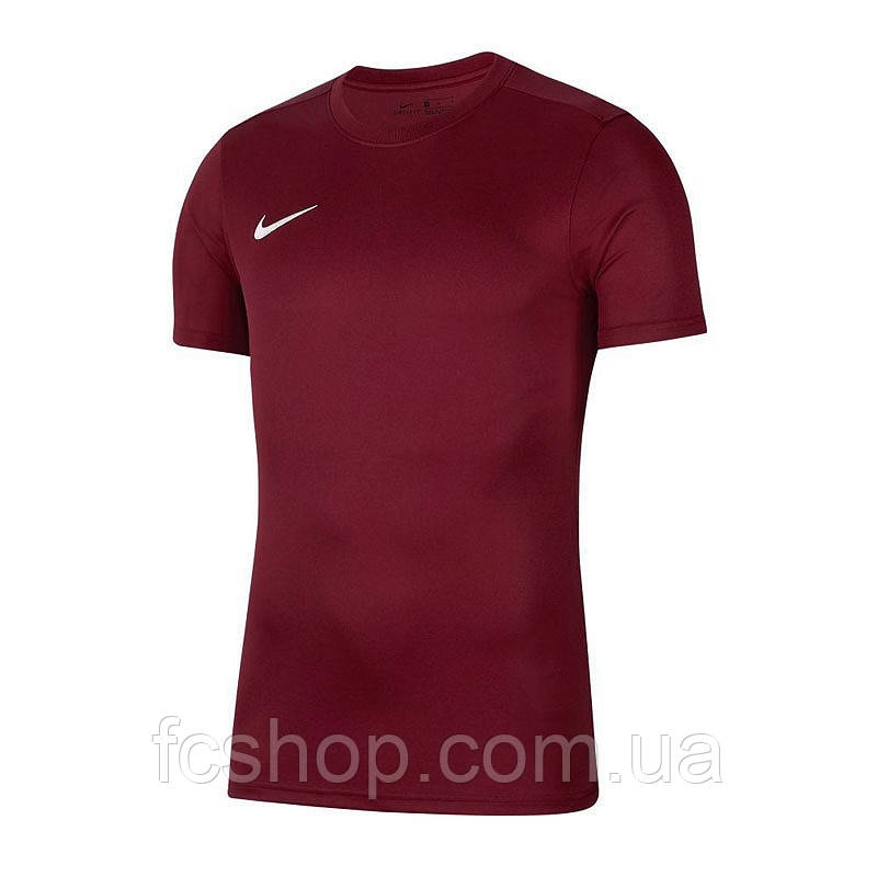 Дитяча спортивна футболка Nike Park VII BV6741-677, Бордовий, Розмір (EU) — 152 cm, фото 1