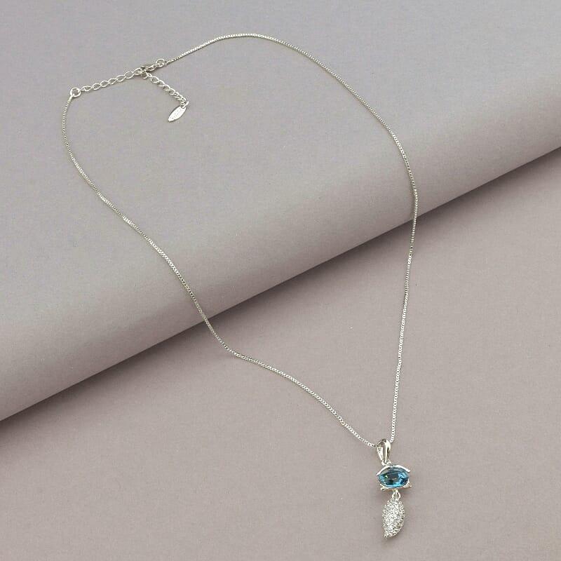 Підвіска 'XUPING' Swarovski 40 см. (родій)