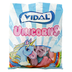 Желейки єдинороги Відал Vidal unicorns 90g 14шт/ящ (Код: 00-00006172)