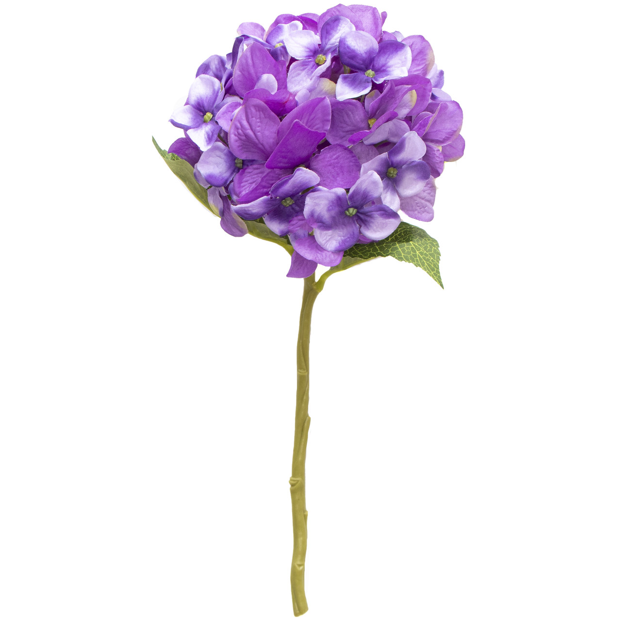 Штучна квітка Гортензія, 35 см, фіолетовий (630249)