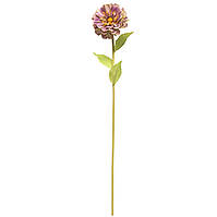 Искусственный цветок Маргаритка, ткань, пластик, 50 см, фиолетовый (630263)