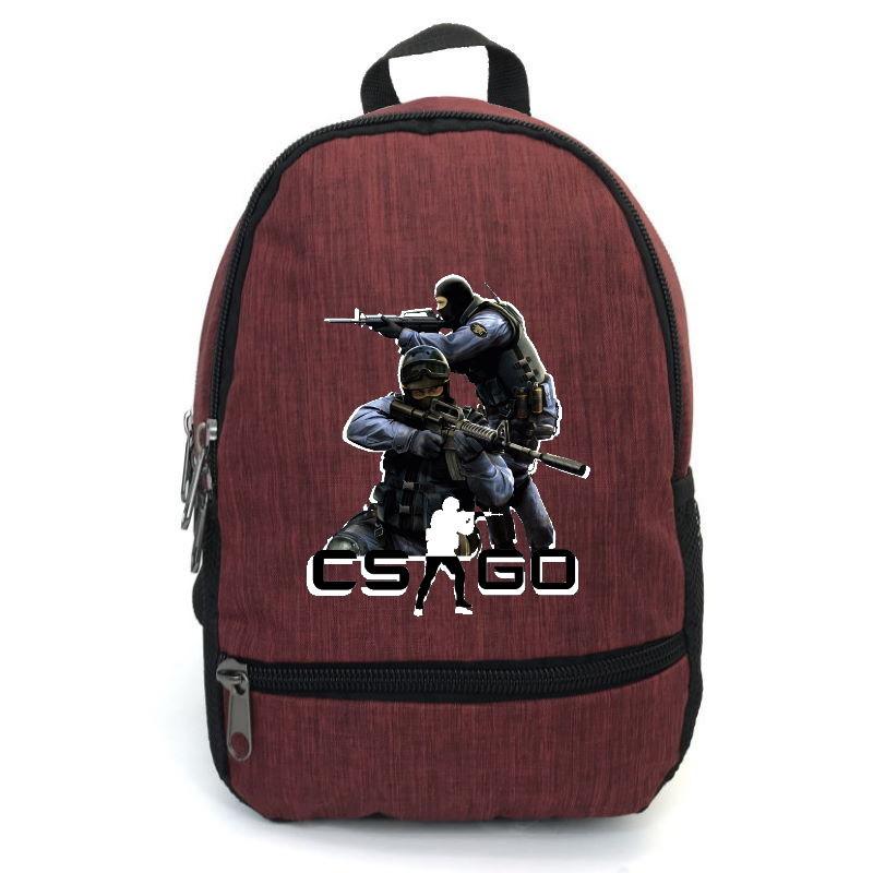 Рюкзак CS GO Counter-Strike (CSGO-008) бордовий