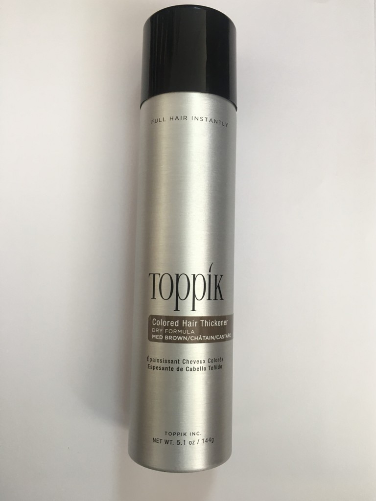 Спрей-загущувач для волосся Toppik medium brown (144 gr.)