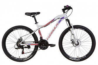 Велосипед 27.5" Formula MYSTIQUE 17.5" 2021 біло-фіолетовий з малиновим