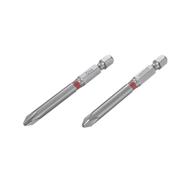 Комплект викруткових насадок PH2 1/4"*70 мм, S2, пак. 2 шт., STORM INTERTOOL VT-0223, фото 1