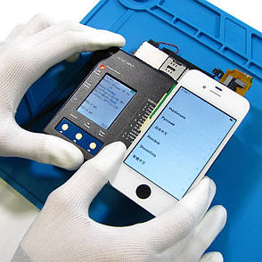 Дисплей (LCD екран) для Apple iPhone 4 з білим тачскрином HC, фото 2